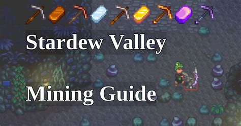 stardew valley mining with bombs|Beginner's Guide To Mining In Stardew Valley .